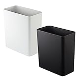 ゴミ箱 ごみ箱 ダストボックス トラッシュカン タワー TOWER 角型(ブラック)