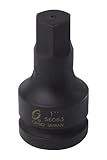 Sunex 56063 1-Inch Drive 1-Inch Hex Driver Socket by Sunex