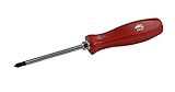 MACTOOLS ペンタグリップスクリュードライバー　プラス#2(赤)