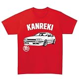 [オリメイク] 誕生日 還暦 車 お祝い 敬老の日 プレゼント tシャツ 面白tシャツ レッド 2XLサイズ