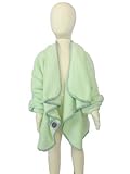 Cuddly Children's Wearable Blanket with Sleeves (Sm/Med (Age 1-3 / 20-40 lbs), Sage Dot) by cuddly