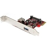 StarTech.com PCI Express拡張カード／PCIe 2.0 x1／2ポートUSB-A 3.2 Gen 1／Type-A増設 インターフェースアダプター／Windowsのみ PEXUSB3S11 [並行輸入品]
