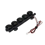 Thinaokii RCカールーフランプLEDライトバー MN D90 D99S MN98 MN99S MN-90 1/12 RCカー用アップグレード部品