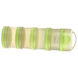 Lovoski 赤ちゃん　お出かけ　粉ミルク　食品　4格分け　保存容器　ボックス　貯蔵ボトル　収納ボックス　全2色 - 緑