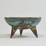 信楽焼 三号青竹浅 苔玉皿 3号 幅8cm×高さ4.5cm