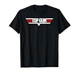 Top Gun クラシックホワイトロゴ Tシャツ