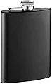 Visol Products Raven Liquor Flask, 9-Ounce, Black Matte by Visol