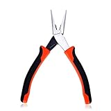 SPEEDWOX ラジオペンチ 先細 プライヤー マイクロ 小型 精密作業 切断可能 バネ付 ギザ付 Ni-Cr鋼 鍛造 軽量 作業工具 DIY 手芸用品 手作り アクセサリー ジュエリー製作 クラフ