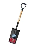 Bully Tools 72500 12-Gauge Edging and Planting Spade with American Ash D-Grip Handle [並行輸入品]