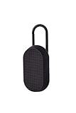 アウトドアにも最適！カラビナ付きBluetooth防水スピーカー LEXON LA124N9 MATT BLACK