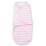 SwaddleMe Original Swaddle 1-PK, Pink Stripe (SM) by SwaddleMe