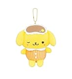サンリオ ポムポムプリン ぬいぐるみキーホルダー むにゃっと