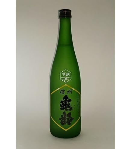 Amazon.co.jp: 信州 亀齢 純米吟醸 ひとごこち 無濾過生原酒 720ml