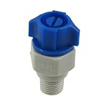 uxcell スプレーノズル　噴霧ノズル　水噴霧スプレー　グレー　ブルー　庭の芝生　BSPT 0.6cmスレッド