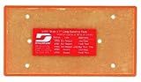Dynabrade 57852 3-2/3-Inch by 7-Inch Hook-Face Long Nap Non-Vacuum Dynabug Disc Pad [並行輸入品]