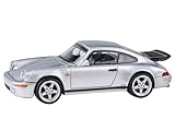 Paragon Models 1987 CTR イエローバード シルバー メタリック 1/64 ダイキャストモデルカー PA-55298