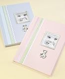 First Impression Blue Faux Leather Baby Album by A.D. Sutton & Sons