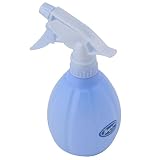 uxcell トリガースプレーボトル?ブルー?プラスチック?ノズル ヘッド 花?植物?散水 470ml 庭園?