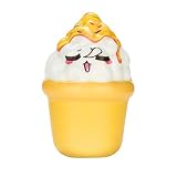 Cloudro Squishies 低反発おもちゃ スクイーズ ジャンボフードの香り かわいい動物のスクイッシー 男の子 女の子 パーティー ギフト ストレス解消おもちゃ かわいいアイスクリームカップ