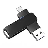 USBメモリ 1TB USB3.0・Type-C メモリー 大容量フラッシュメモリ 外付け 容量不足解消 小型 360度回転式 スマホ用 Mac Windows PC Pad対応 合金製 防水 防塵 耐衝撃 携帯便利
