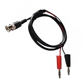 BNC からバナナへのテスト リード デュアル BNC テスト リード BNCから バナナプラグへ 4MM 同軸ケーブル オシロスコープ用テストリード バナナプラグ～Q9 BNCからQ9へ BNCからバナナプラグへのテストリード スタッカブルバナナプラグテストリードプローブ ソケット付きテストリード 110cm