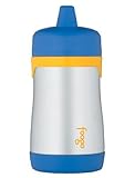 Thermos FOOGO Phases Stainless Steel Sippy Cup, Blue/Yellow, 10 Ounce by Thermos [並行輸入品]