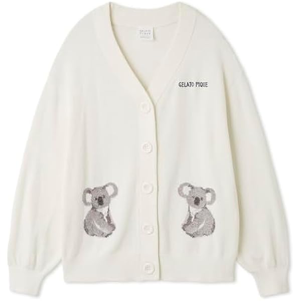 Amazon | 【Valentine】ベビモコチョコレートボタンカーディガン