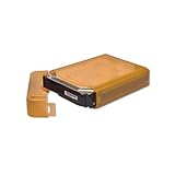 Simplyシルバー – プラスチックストレージボックスfor 3.5 " HDDフィット1 HDD防塵静電気防止オレンジ