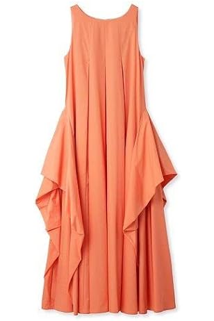 Amazon.co.jp: [フレイ アイディー] タックヘムボリュームワンピース  