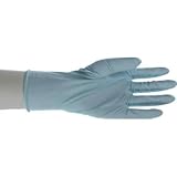 Boss Gloves 1UH0007L Disposable Glove, Nitrile, 4 mil Powder Free, Large, Blue (Pack of 100) by Boss