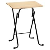 （まとめ） ホームスタイリング イース フォールディングテーブル S W560×D420mm ナチュラル 1台 【×2セット】