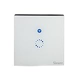 Sonoff Touch スマート壁スイッチ タッチパネルスイッチ APP リモートコントロール WiFi電灯スイッチ 智能家用（正方形）