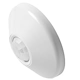 センサースイッチCM PDT 9 WR低電圧デュアルテクノロジー標準範囲Smallモーション360度ワイヤレス天井マウント、ホワイト