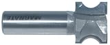Magnate 1302 Finger Nail Router Bit - 3/8 Bead Height; 1/8 Cutting Depth; 1/2 Shank Diameter by Magn