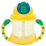 Nuby ツインハンドル・フリップイットマグ/240ml(イエロー)