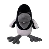 ぬいぐるみカラス、スティーブとマギーのキャラクターのぬいぐるみ、柔らかいカラスのぬいぐるみハンドパペット、漫画のカラスのぬいぐるみの人形枕、黒いカラスのぬいぐるみ、漫画のカラスのぬいぐるみ。