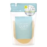 LUFT(ルフト) シャンプー 詰め替え さらさらスムースタイプ 心和らぐフローラルの香り 410mL するんとなめらかな仕上がり PPT美容液・アルガンオイル配合 ケア&デザイン アミノ酸シャンプー