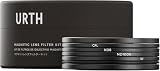 Urth 58mm 磁気UV, 円偏光 (CPL), ND8, ND1000レンズフィルターキット (プラス+)