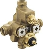 Kohler k-2976-ks Mastershower 3 / 4インチ温度調節バルブwith IntegralボリュームC、 ゴールド K-2976-KS-NA 1