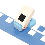 クラフトパンチ 四角 スクエアパンチ 正方形 25MM 穴あけ 子供用 ペーパークラフト・スクラップブック・カード作り用 DIY ハンドメイドツール 学校 幼稚園 手芸用品 (25×25mm)