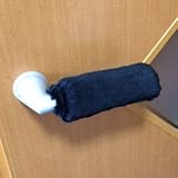もふもふドアノブカバー 黒