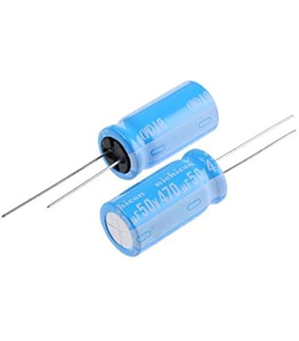 Amazon | ニチコン アルミ電解コンデンサ 470μF 50V dc 5個 