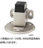 丸喜金属 D-233 003 WB色 マグロック戸当たり2(キャッチ機能付) 1個