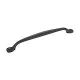 Hickoryハードウェアp2995-bi Refined素朴なPull、224 mm c /ブラックアイロン仕上げRefined素朴なPull、224 mm c /仕上げ