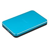 センチュリー USB3.0接続/SATA6G対応 2.5インチSATA-HDD/SSDケース『SIMPLE SMART BOX』 フローズンブルー CSB25U3BL6G