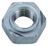 TRUSCO(トラスコ中山) 六角溶接ナット 1A M5 パイロット付 スチール 50個入 TBW11-0005 六角ナット