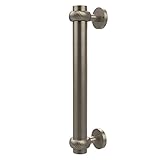 Allied真鍮402t-pew 8インチセンターにセンタードアプル、アンティークピューター