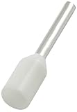 Morris 12780 Nylon Twin Insulated Ferrule Din Standard 22 AWG Wire Range, .315-Inch Pin Length, Whit