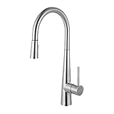 Franke FFP3450 Kitchen Series Pull-Down Prep Faucet, Stainless Steel [並行輸入品]