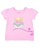 Ruffle Butts【ラッフルバッツ】Pink Owl Tee　Ｔシャツ(2才) [RB0201-2T]
